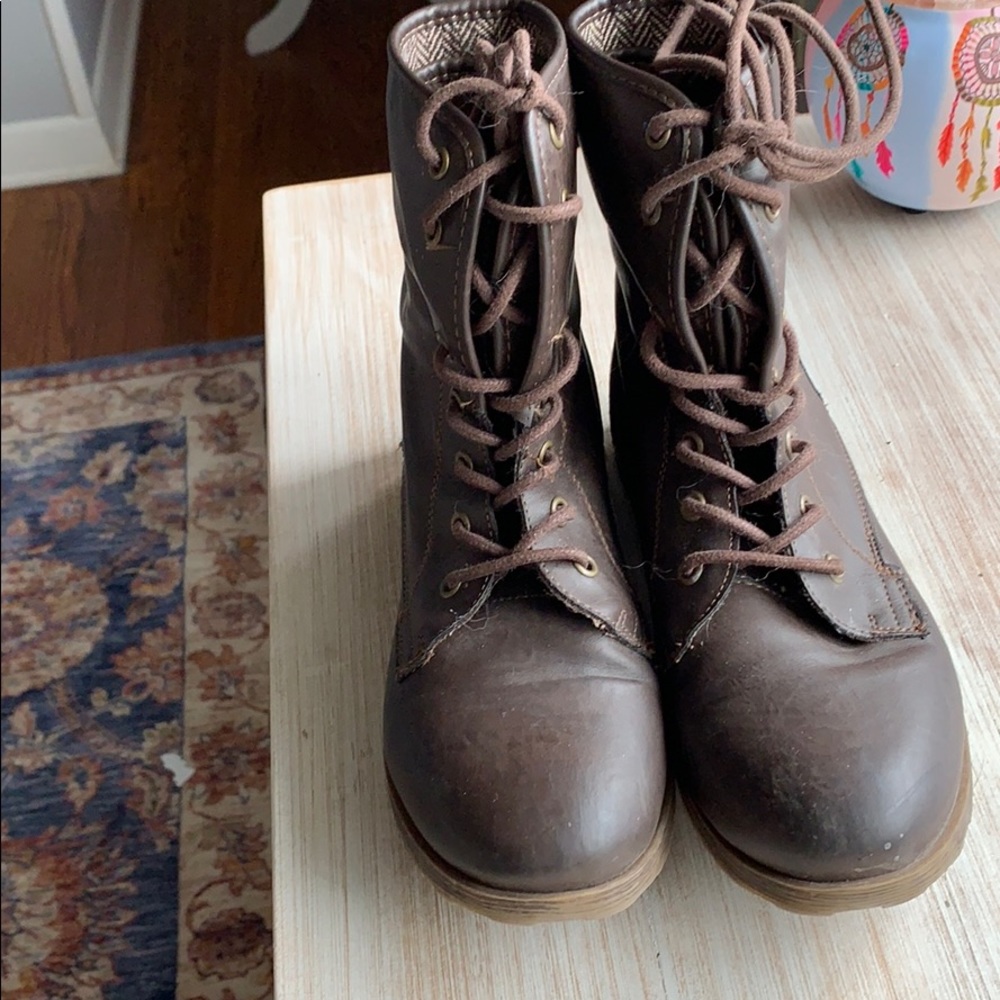 Rock & Candy Combat Boots